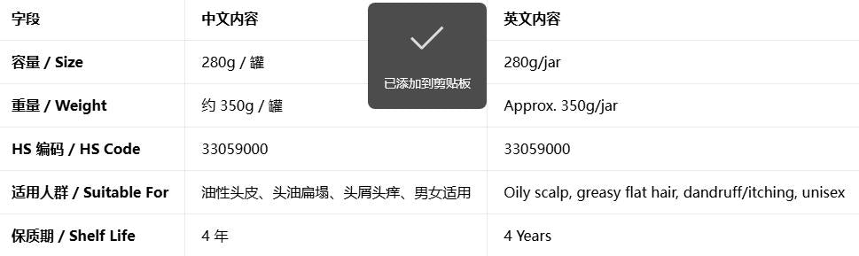 Spes 诗裴丝海盐洗头膏 控油蓬松去屑止痒 头皮磨砂膏 男女适用|Spes Sea Salt Scalp Scrub Shampoo, Oil Control Volumizing Anti-Dandruff, Gentle Exfoliation