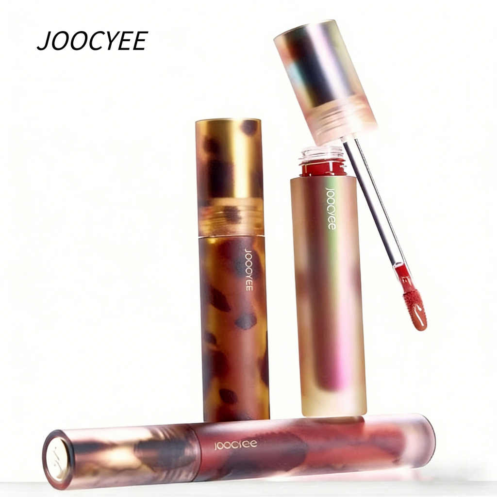 酵色 琥珀贝壳镜面唇釉 哑光唇泥 | Joocyeeglow Lip Gloss Amber Shell Mirror Matte
