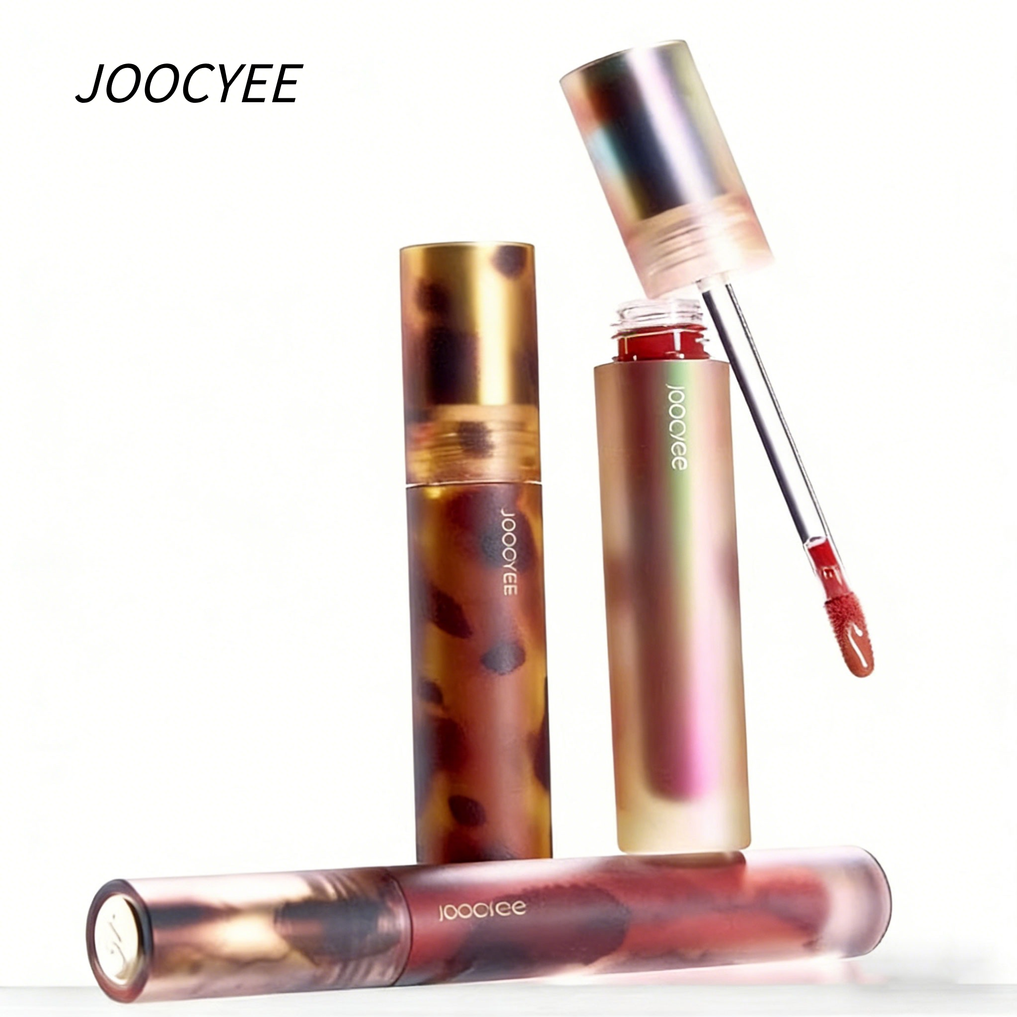 酵色 琥珀贝壳镜面唇釉 哑光唇泥 | Joocyeeglow Lip Gloss Amber Shell Mirror Matte