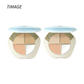 彩棠 TIMAGE 三色遮瑕盘 2.0 三文鱼色遮黑眼圈斑点痘印提亮|TIMAGE 3-Color Concealer Palette 2.0, Salmon Concealer for Dark Circles, Spots, Acne Marks & Brightening