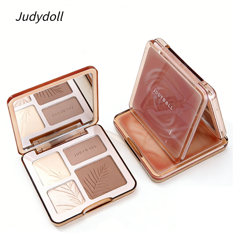 Judydoll 橘朵 高光修容一体盘 哑光阴影鼻影提亮 | Judydoll Highlight & Contour All-in-One Palette