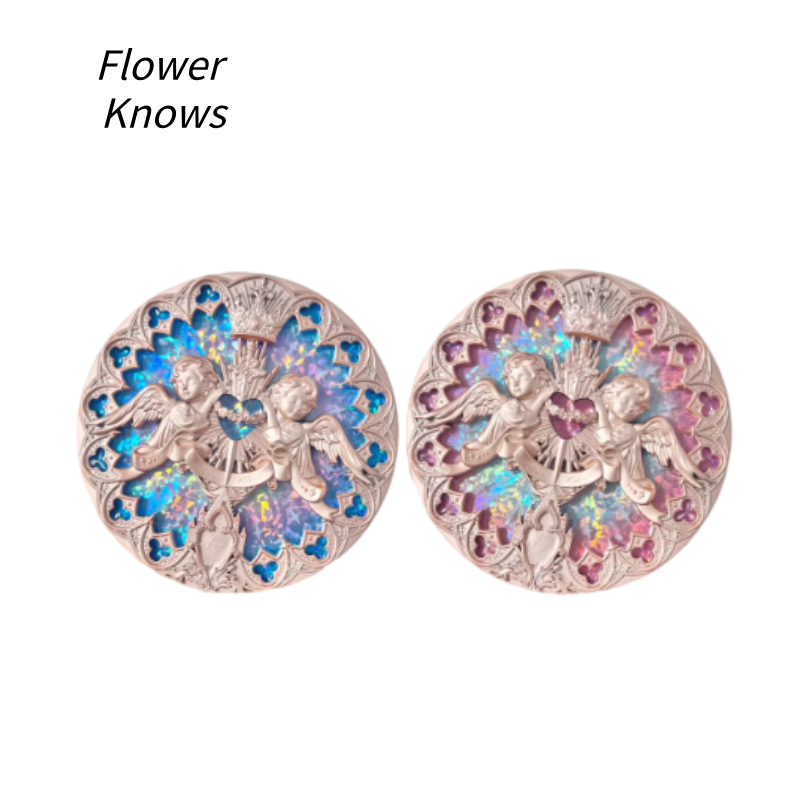 花知晓小天使浮雕高光 自然提亮 水光哑光双质地 多色可选 | Flower Knows Little Angel Relief Highlighter Natural Brightening Watery & Matte Finish Multiple Shades