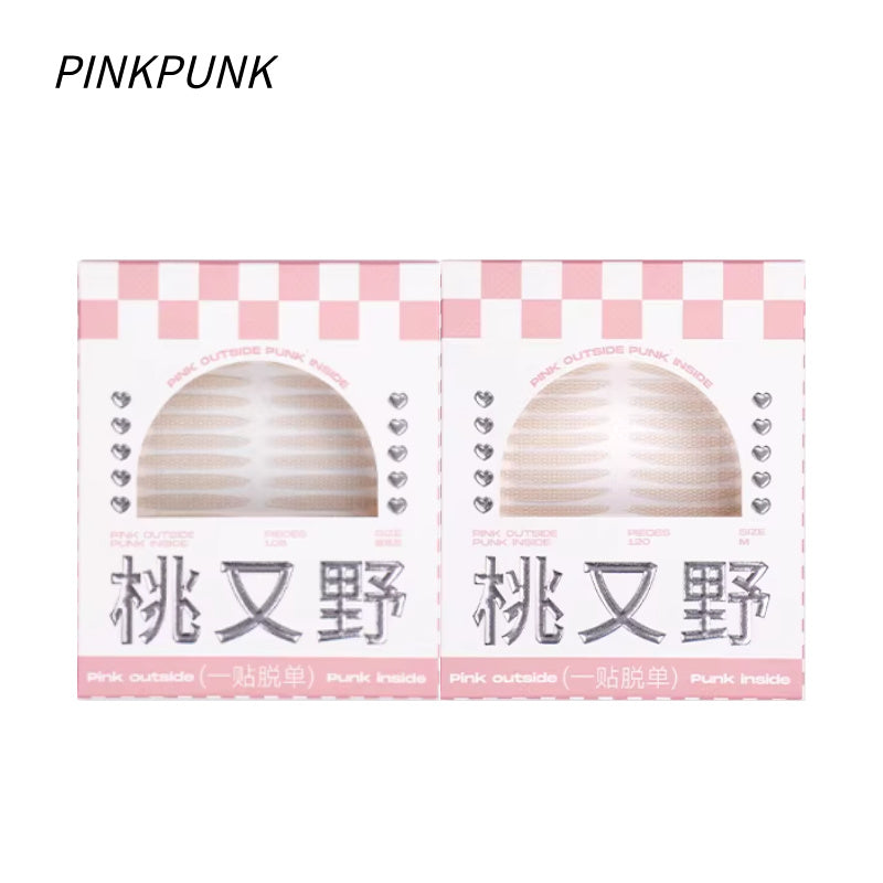 桃又野 隐形蕾丝双眼皮贴 肿眼泡专用|PINKPUNK Invisible Lace Double Eyelid Tape For Hooded Eyes