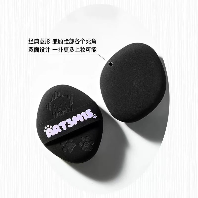 凹凸迷思棕贝贝黑贝贝粉扑 粉底液气垫底妆 软弹服帖|ART3MIS Brown BeiBei/Black BeiBei Powder Puff, For Foundation & Cushion, Soft & Bouncy