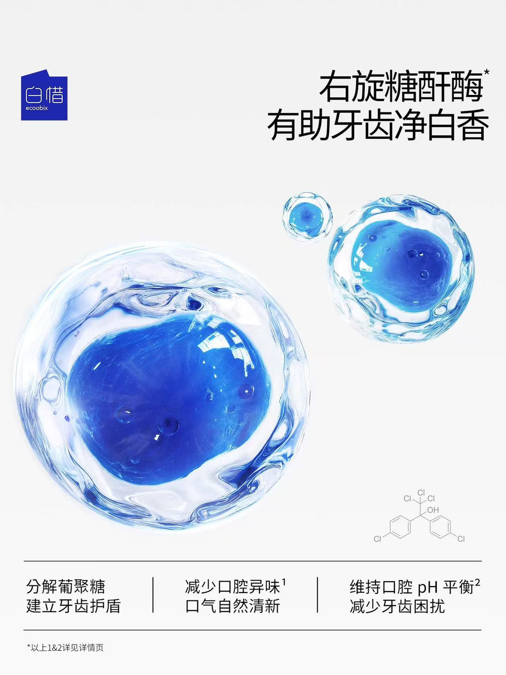 ECOOBIX 白惜口喷 便携口气清新喷雾剂 持久型除口臭 男女通用接吻神器|ECOOBIX Oral Spray - Portable Long-Lasting Breath Freshener, Bad Breath Eliminator for Men & Women