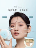 彩棠 TIMAGE 三色遮瑕盘 2.0 三文鱼色遮黑眼圈斑点痘印提亮|TIMAGE 3-Color Concealer Palette 2.0, Salmon Concealer for Dark Circles, Spots, Acne Marks & Brightening