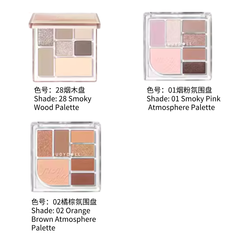 Judydoll 橘朵玩趣七色盘 眼影腮红修容一体 | Judydoll 7-Color All-in-One Eyeshadow Palette