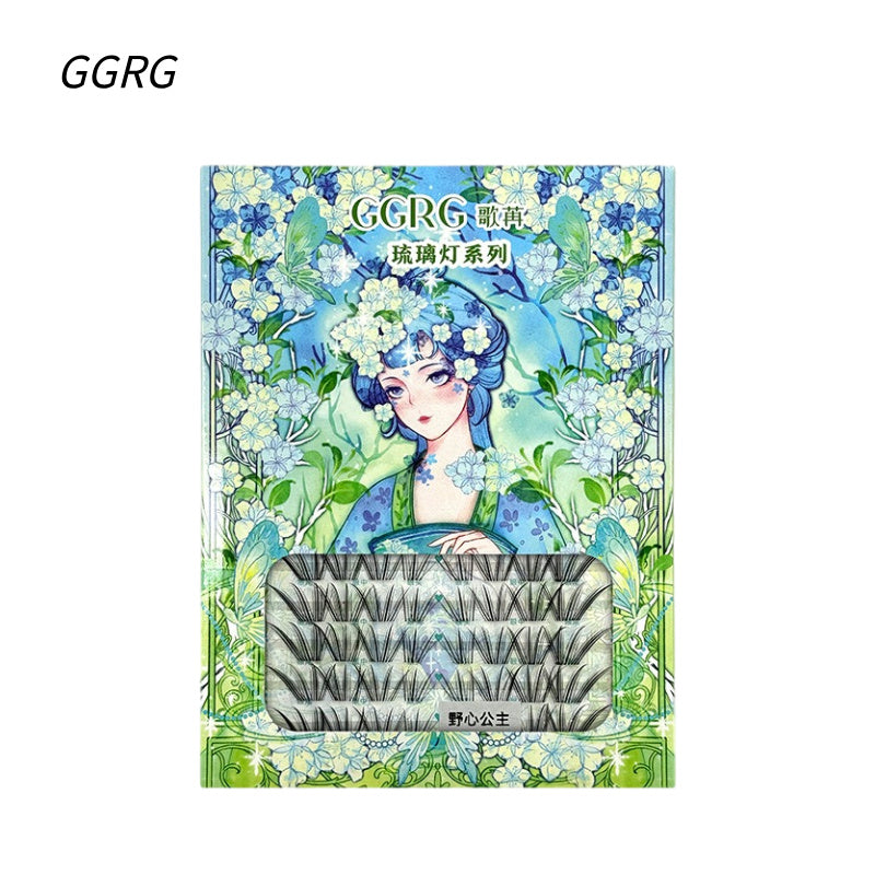 GRG 歌苒「野心公主」狐系分段假睫毛 8-14mm 嫁接感|GGRG "Ambition Princess" Fox Style Individual Lashes 8-14mm