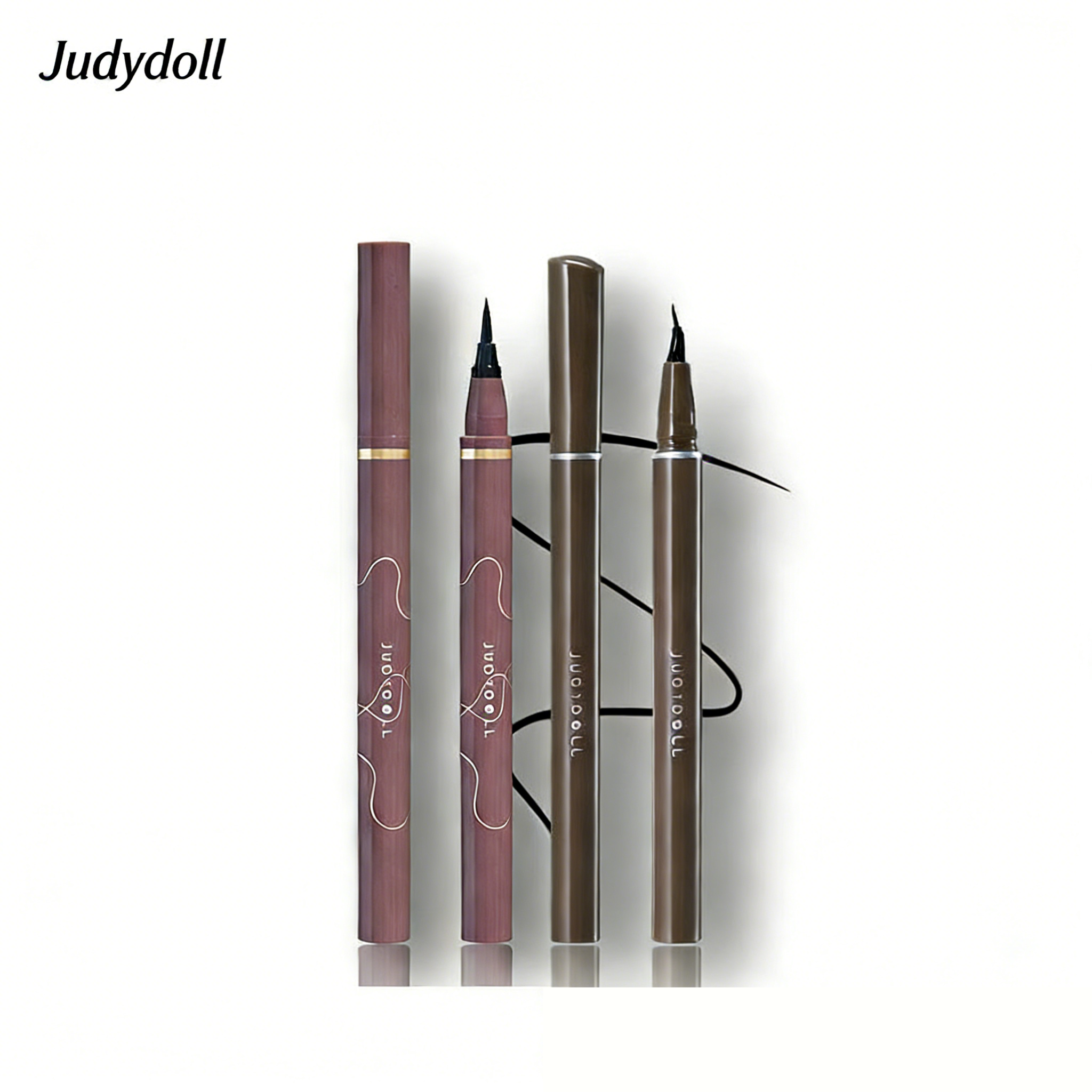 Judydoll橘朵极细精雕眼线胶笔 精准升级款/美工笔款 多色可选 | Ultra-Fine Precision Gel Eyeliner (Precision Upgrade & Artist Pen Versions, Multiple Shades)