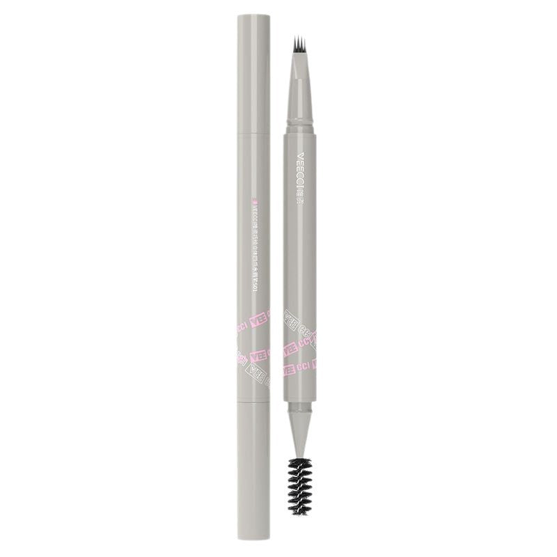 VEECCI唯资四爪水眉笔 防水持久 多色可选 自然野生眉 | VEECCI Four-Claw Water Eyebrow Pencil (Waterproof, Long-Lasting, Multiple Shades)