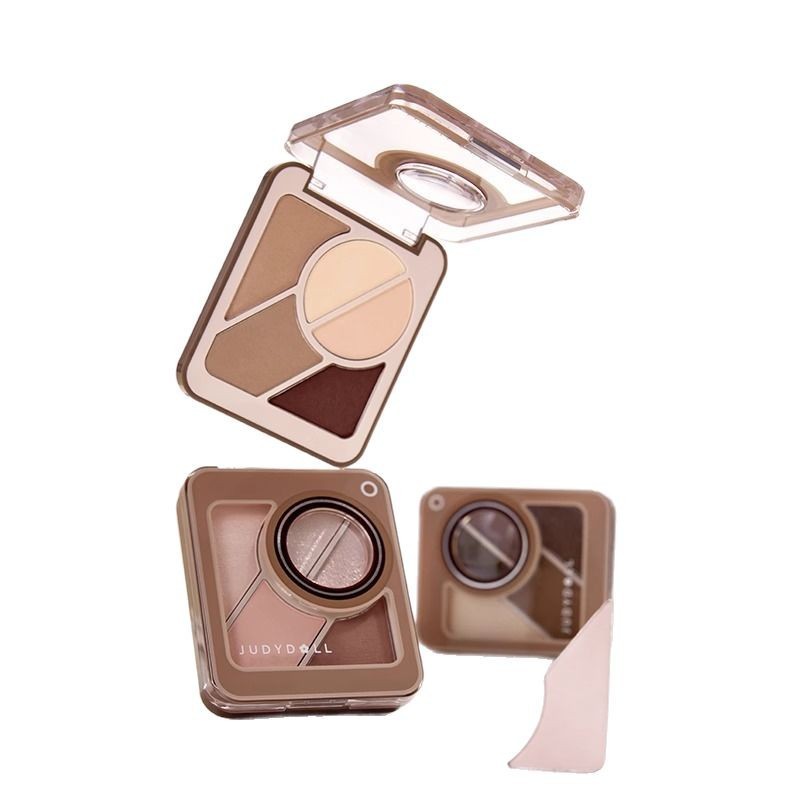 Judydoll橘朵眼眉综合盘 眼影+修容+哑光高光一体盘 新手友好 | Judydoll Eye & Eyebrow Combined Palette (Eyeshadow + Contour + Matte Highlight All-in-One)