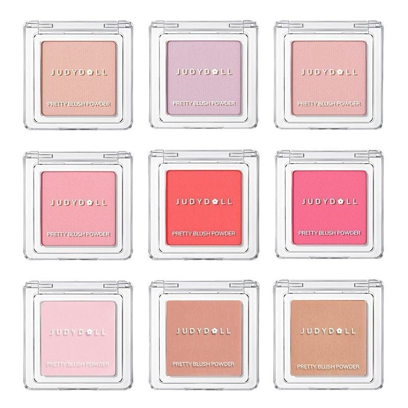 Judydoll橘朵单色腮红 多用款 可作腮红高光修容眼影 多种色号可选 | Judydoll Single-Color Blush (Multi-Use: Blush, Highlighter, Contour, Eyeshadow, Multiple Shades)