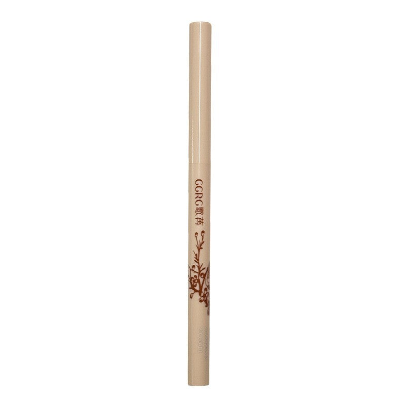 GGRG歌苒眼线胶笔 | Waterproof Gel Eyeliner Pencil - Long-Lasting Smudge-Proof (01 Soft Black / 02 Natural Brown)