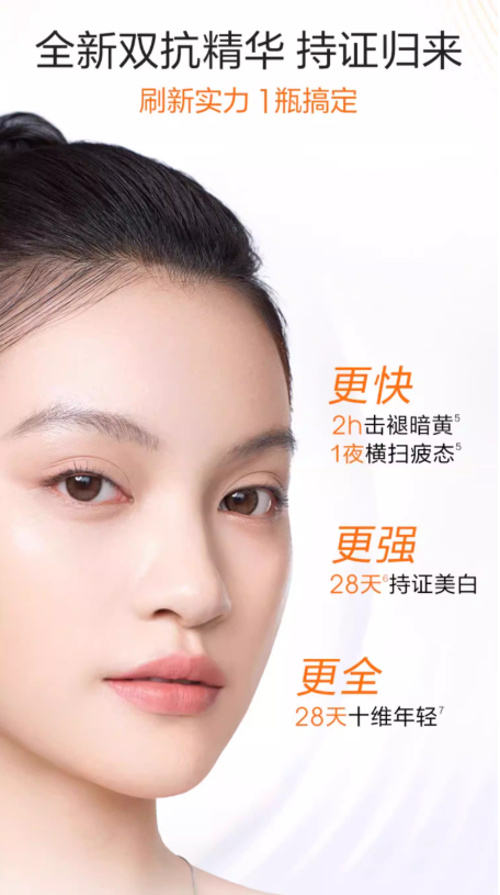 珀莱雅双抗精华特证版 美白精华液 抗氧抗糖抗皱 提亮去黄保湿面部精华|PROYA Double Anti Serum (Certified Whitening Version), Antioxidant & Anti-Glycation Brightening Serum, Anti-Wrinkle & Hydrating Facial Essence