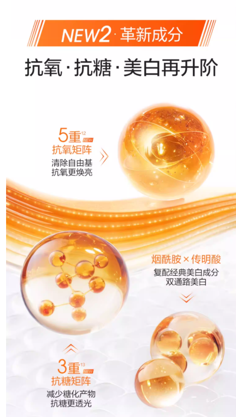 珀莱雅双抗精华特证版 美白精华液 抗氧抗糖抗皱 提亮去黄保湿面部精华|PROYA Double Anti Serum (Certified Whitening Version), Antioxidant & Anti-Glycation Brightening Serum, Anti-Wrinkle & Hydrating Facial Essence
