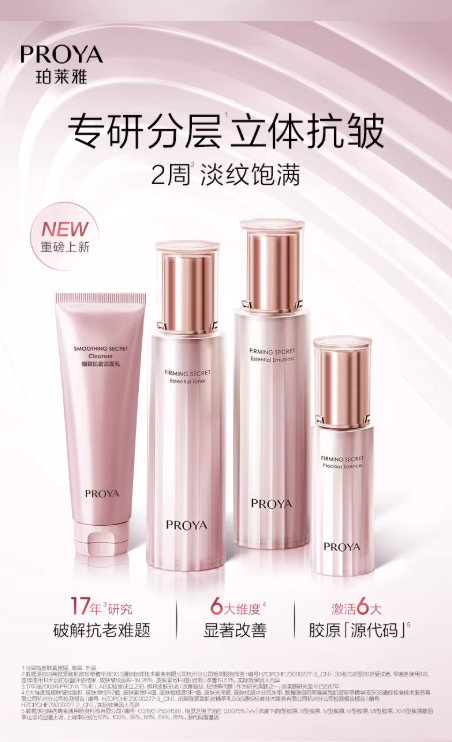 珀莱雅紧致肌密 3.0 水乳套装 抗皱淡纹补水保湿 护肤品礼盒|PROYA Firm & Tight 3.0 Skincare Set, Anti-Wrinkle & Anti-Aging Hydrating Toner & Emulsion Kit, Gift Set