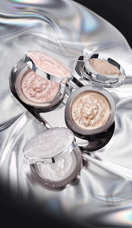 原画师狮子头生姜高光 细闪修容一体盘 脸部提亮三合一|ORAR Lion Head Ginger Highlighter・3-in-1 Shimmer Highlight & Contour Palette