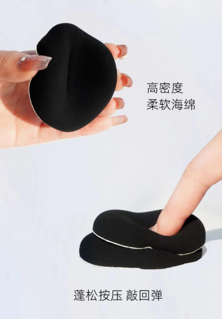 郭小妞千鸟格棉花糖气垫粉扑 干湿两用 粉底液专用 超软 定妆美妆工具|GUOXIAONIU Houndstooth Marshmallow Puff, Wet & Dry Use, For Liquid Foundation, Ultra Soft, Makeup Setting Tool