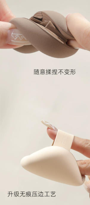 郭小妞奶咖粉扑气垫 棉花糖超软服帖 粉底液专用 干湿两用美妆蛋|GUOXIAONIU Latte Makeup Puff, Marshmallow Ultra Soft, Special for Liquid Foundation, Wet & Dry Dual Use