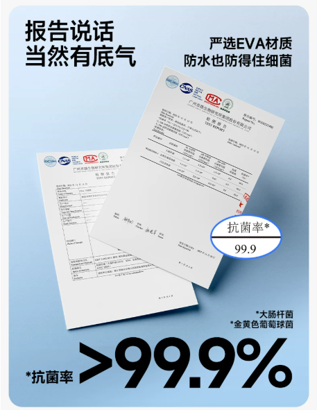 乐乐桉免洗防水抗菌马桶垫 四季通用祛味留香坐便套|LELELAND Waterproof Antibacterial Toilet Seat Cover, All-Season Scented Toilet Cushion