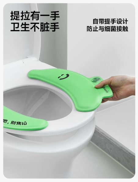 乐乐桉免洗防水抗菌马桶垫 四季通用祛味留香坐便套|LELELAND Waterproof Antibacterial Toilet Seat Cover, All-Season Scented Toilet Cushion