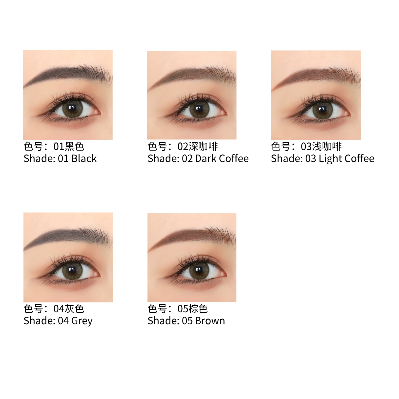 原画师雕刻拉线眉笔 防水防汗不脱色 砍刀眉笔 新手友好|ORAR Original Artist Pull-String Eyebrow Pencil, Waterproof Smudge-Proof Brow Liner, Long-Lasting Brow Pomade Pencil