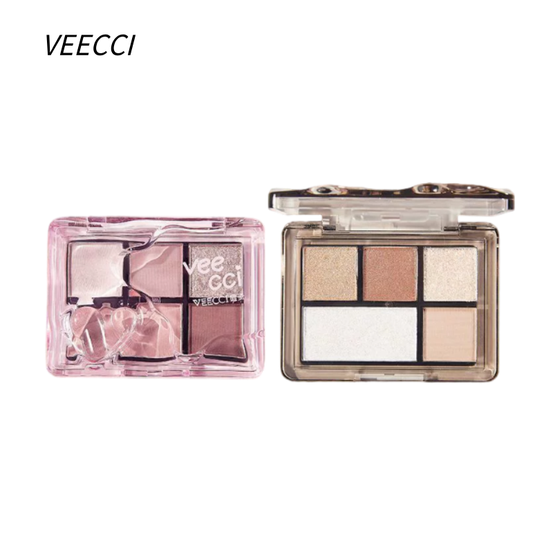 VEECCI 唯资绮梦五色眼影盘 哑光珠光大地色眼影|VEECCI 5-Color Eyeshadow Palette