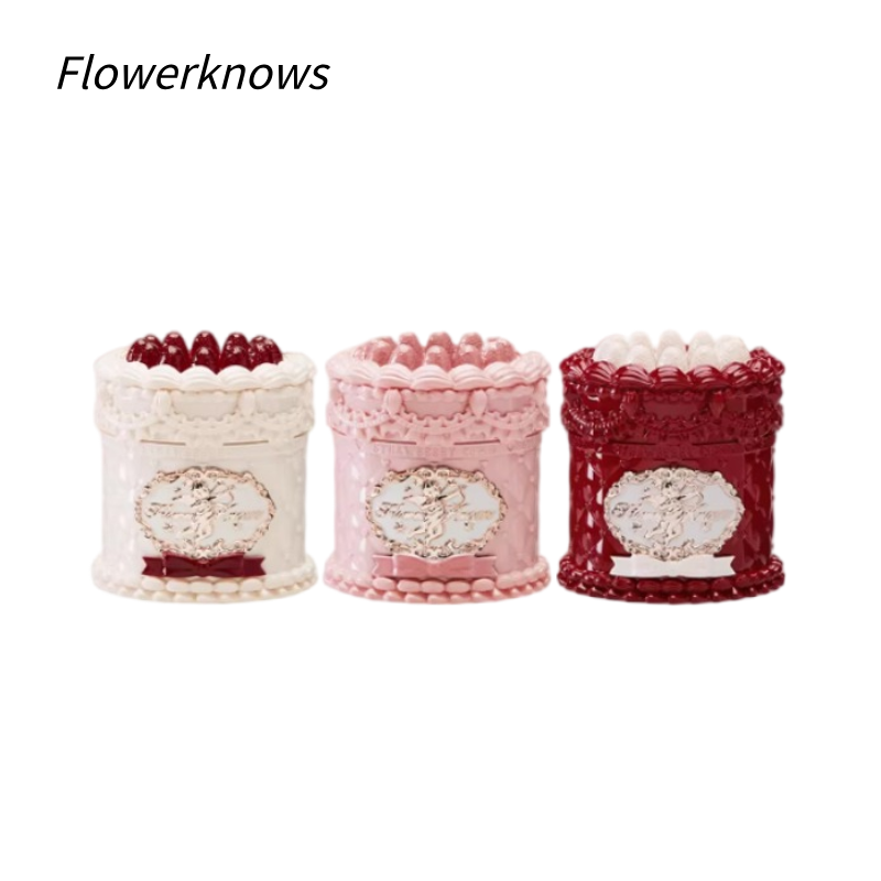 花知晓草莓丘比特蛋糕唇泥  雾面哑光丝绒质地|Flower Knows Strawberry Cupid Cake Lip Mud  Velvety Matte Finish