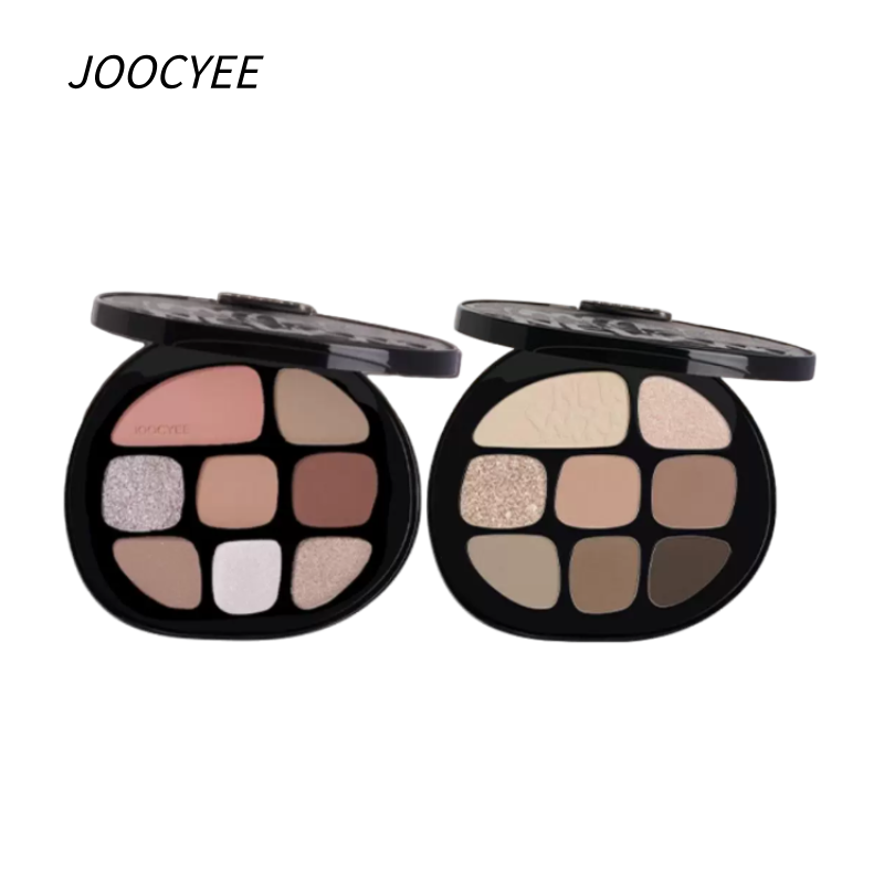 酵色八色眼影盘 大地色综合盘 日常淡妆 琥珀盘|JOOCYEE 8-Color Eyeshadow Palette, Neutral Earth Tone, Daily Makeup, Amber Palette