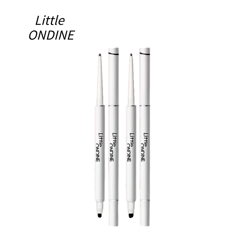 小奥汀极细双头眼线胶笔 防水防汗不晕染脱色 持久新手友好|Little Ondine Double-Ended Eyeliner Gel Pencil - Waterproof, Smudge-Proof, Long-Lasting, Ultra-Fine Blade Tip