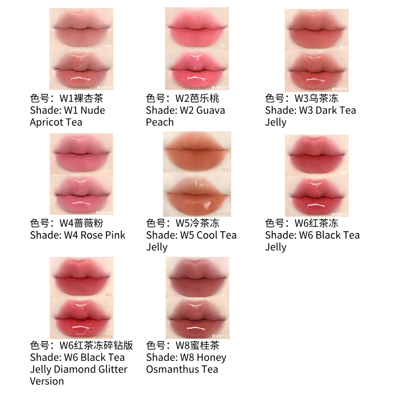 Mooekiss 木柯诗双头唇釉 哑光唇泥镜面唇蜜 不易沾杯保湿滋润持妆显白口红|Mooekiss Dual-Ended Lip Gloss, Matte Lip Mud & Mirror Lip Glaze, Long-Lasting Non-Stick Cup, Hydrating Lip Tint
