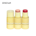 GirlsCrush 水光热浪腮红棒 膨胀氛围色 多用高光膏 自然水光肌|GirlsCrush Dewy Blush Stick - Multi-use Highlighter for Natural Glowing Skin